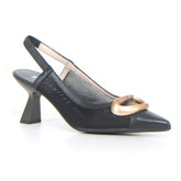 Soho décolleté slingback black - Slingback | Boscaini Scarpe