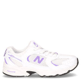 530 sneaker bambina in ecopelle e tessuto bianco - NEW BALANCE | Boscaini Scarpe