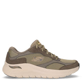 Arch fit 2.0 the keep sneaker in tessuto oliva - SKECHERS UOMO | Boscaini Scarpe