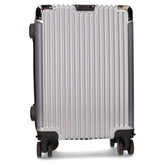 Trolley rigido 53 cm grigio argento | Boscaini Scarpe
