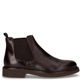 Stivaletto beatles in pelle cioccolato - EXTON UOMO | Boscaini Scarpe