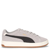 Court Classico sneaker in pelle grigoo nero | Boscaini Scarpe