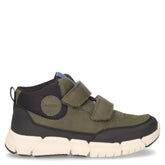 Flexyper sneaker bambino in ecopelle e tessuto militare - Sneakers Bambino | Boscaini Scarpe