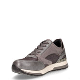 Sneaker in ecopelle e tessuto grigio | Boscaini Scarpe
