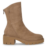 Stivaletto con tacco in pelle argilla - Stivaletti Donna | Boscaini Scarpe