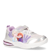Sneaker bambina in tessuto ed ecopellei argento lilla - FROZEN | Boscaini Scarpe