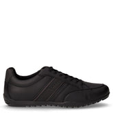 Wells sneaker in pelle nero | Boscaini Scarpe