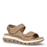 Sandalo sportivo in ecopelle con strass bronzo - VALLEVERDE | Boscaini Scarpe