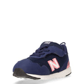 515 sneaker bambina in tessuto ed ecopelle navy | Boscaini Scarpe