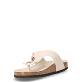 Ciabatta infradito in ecopelle avorio | Boscaini Scarpe