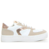 Sneaker white cipria - Sneakers Donna | Boscaini Scarpe