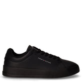 Th Court Core sneaker in ecopelle nero | Boscaini Scarpe