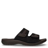 Ciabatta aperta in ecopelle nero | Boscaini Scarpe