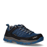 Rigel Low scarpa da trekking in pelle e tessuto ragazzo oceano - Trekking Bambino | Boscaini Scarpe