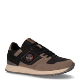 Cosmos sneaker in ecopelle nero marrone - Sneakers Uomo | Boscaini Scarpe