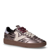 Sneaker in pelle laminata antracite | Boscaini Scarpe