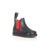 Stivaletto con zip bambino nero rosso - Mid Season Sale Stivaletti Bambino | Boscaini Scarpe