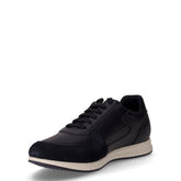 Avery sneaker in pelle ed ecopelle navy | Boscaini Scarpe
