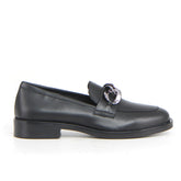 Mocassino con catena nero - Mid Season Sale Mocassini Donna | Boscaini Scarpe