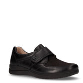 Scarpa chiusa con strappo in pelle nero - Comfort Donna | Boscaini Scarpe