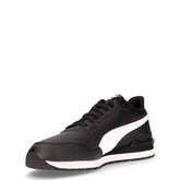 ST Runner v4 sneaker in pelle nero bianco | Boscaini Scarpe