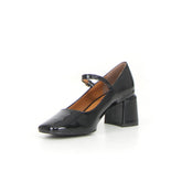 Dècolletè tacco largo black vernice | Boscaini Scarpe