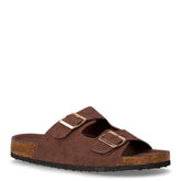 Ciabatta in ecopelle marrone | Boscaini Scarpe