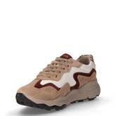 Sneaker in pelle biscotto bianco | Boscaini Scarpe