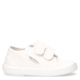 Sneaker in tessuto bambino bianco | Boscaini Scarpe