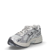 Gel 1130 scarpa da running in tessuto ed ecopelle grigio ghiaccio argento | Boscaini Scarpe