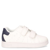 B eclyper sneaker da bambino in ecopelle bianco blu | Boscaini Scarpe