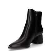Tronchetto in ecopelle con zip nero | Boscaini Scarpe