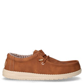Wally stringata casual in ecopelle tanno | Boscaini Scarpe