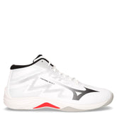 Lightning Select Mid scarpa da pallavolo in ecopelle bianco - Scarpe Sportive Uomo | Boscaini Scarpe