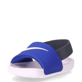 Kawa Slide iabatta in gomma bambino blu bianco | Boscaini Scarpe