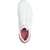 Uno Pop Back sneaker white hot coral | Boscaini Scarpe