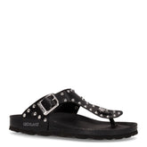 Sara ciabatta infradito con borchie nero - Black Friday Ciabatte Donna | Boscaini Scarpe