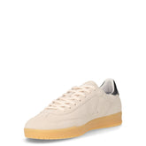 California Sun Suede sneaker in pelle bianco panna | Boscaini Scarpe