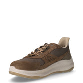 Sneaker in pelle scamosciata e tessuto fieno | Boscaini Scarpe