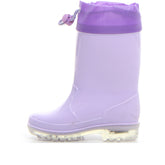 Stivale da pioggia con luci bambina lilac - Stivali Bambina | Boscaini Scarpe