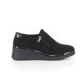 Mocassino con zeppa black - Mid Season Sale Mocassini Donna | Boscaini Scarpe