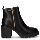 Tronchetto in ecopelle con zip nero - Tronchetti Donna | Boscaini Scarpe