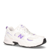 530 sneaker ragazza in pelle e tessuto bianco - NEW BALANCE | Boscaini Scarpe