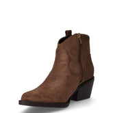 Camperos in tessuto con tacco khaki | Boscaini Scarpe