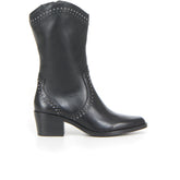 Stivaletto camperos con tacco black - Mid Season Sale Donna | Boscaini Scarpe