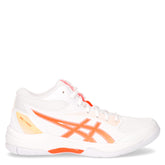 Gel Task MT 4 scarpa da pallavolo in ecopelle bianco corallo - Scarpe Sportive Donna | Boscaini Scarpe