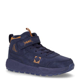 Sneaker bambino in ecopelle navy - Sneakers Bambino | Boscaini Scarpe