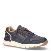 Sneaker in ecopelle navy - Sneakers Uomo | Boscaini Scarpe