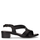 Sandalo con tacco nero - Sandali Con Tacco Donna | Boscaini Scarpe