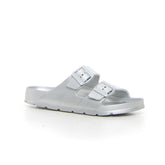 Ciabatta di gomma silver - Scarpe Donna | Boscaini Scarpe